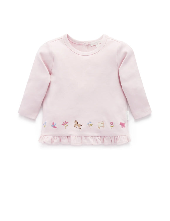 Thick Ruffle Top Primrose