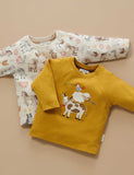 Farm Animals Thick LS Tee