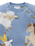 Animal Crackers Jumper Jacquard