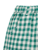 Gingham Shorts Coriander
