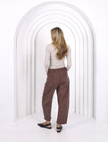 Leo Barrel Jeans Chocolate