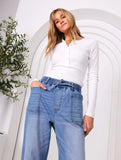 Leo Barrel Jeans  Blue Denim