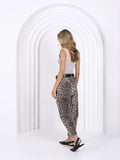 Leo Barrel Jeans Leopard