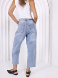 Toni Barrel Jeans Light Blue Denim