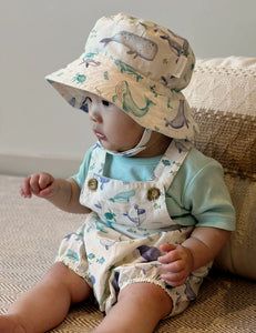 Bucket Hat Whale Print