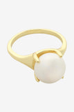Beatrix Gold Pearl Ring M