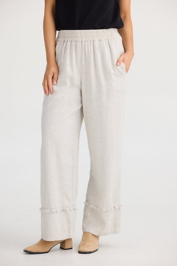 Sienna Pant Natural Linen