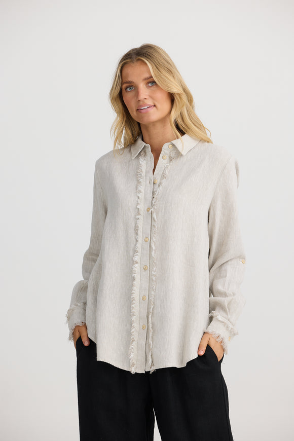 Cadiz Shirt Natural Linen