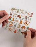 Wild Western Sticker Sheet