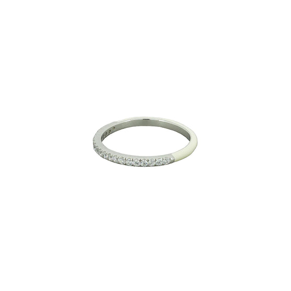 Maeve Ring Sterling - White