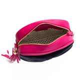 Sally Bow Pink/ Navy