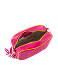 Sally Quilted - Pink/Orange