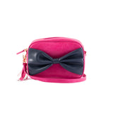 Sally Bow Pink/ Navy