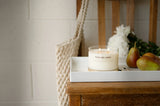 Gold Lid Candle Bowls English Pear and Freesia