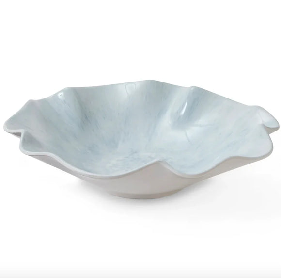 Tide Melamine Blue Serving Bowl 35cm