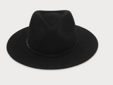 Kleio Wool Fedora In Black