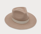 Calliope Wool Fedora In Oatmeal