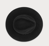 Kleio Wool Fedora In Black