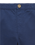 Linen Blend Chino Marine