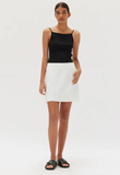 Darcy Skirt White