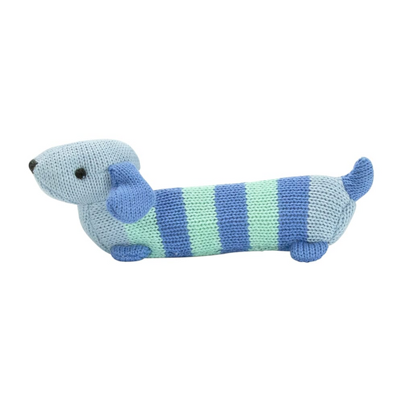 Rattle Dachshund Blue