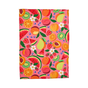 Linen Tea Towel Tropicana