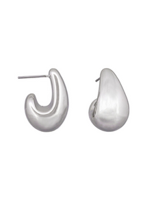 Silver Celine Earrings