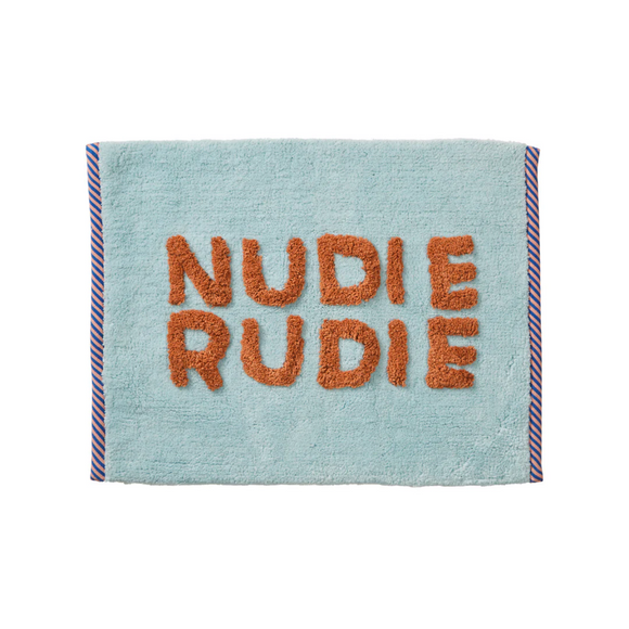 Tula Nudie Bath Mat Mini Sky