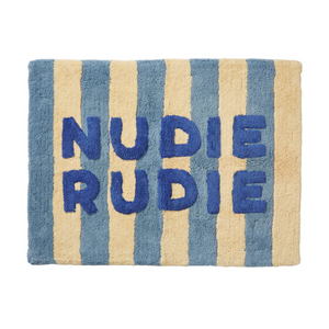 Ira Nudie Rudie Bath Mat Blue Jean