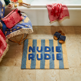 Ira Nudie Rudie Bath Mat Blue Jean