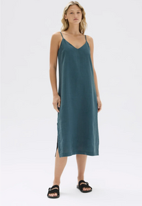 Vallory Linen Slip Dress Atlas