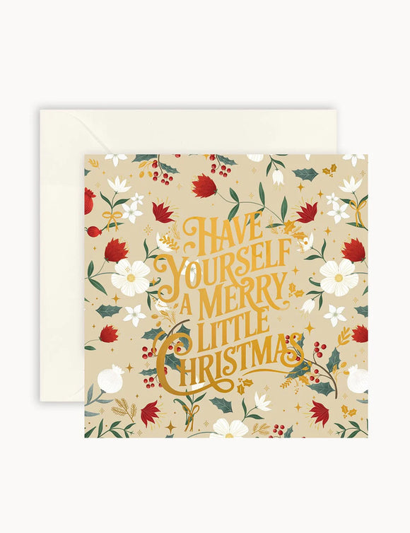 Have Yourself A Merry Little Christmas Small Christmas Card