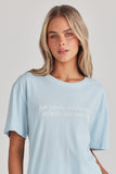 Lovers Relaxed Tee Sky Blue