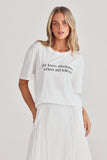 Lovers Relaxed Tee White