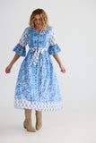 Jardin Dress Blueberry Fields