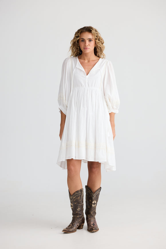 Solstice Mini Dress White