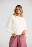 Petals Knit Milk