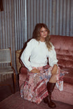 Petals Knit Milk