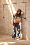 Cottage Knit Terracotta/Green