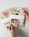 Wildflowers 100% Linen Tea Towel