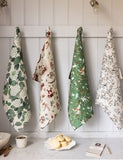 An Enchanted Christmas 100% Linen Tea Towel