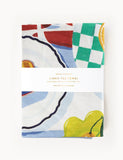 By the Sea 100% Linen Tea Towel