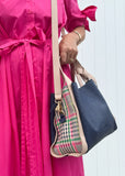 Tanya - Navy/Gingham