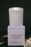 Geranium True Friendship 400g Candle
