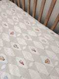 Up & Away Fitted Cot Sheet