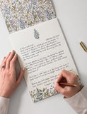Forget Me Not A4 Writing Pad