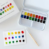 Watercolour Paint Set 18 Colours With Brush