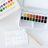 Watercolour Paint Set 18 Colours With Brush