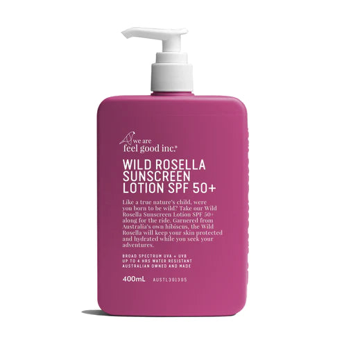 Wild Rosella Sunscreen Lotion SPF 50+ 400ml