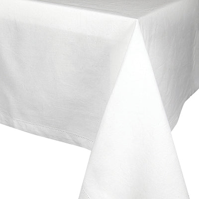 Jetty White Tablecloth 180x350cm